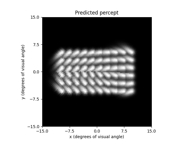 Predicted percept