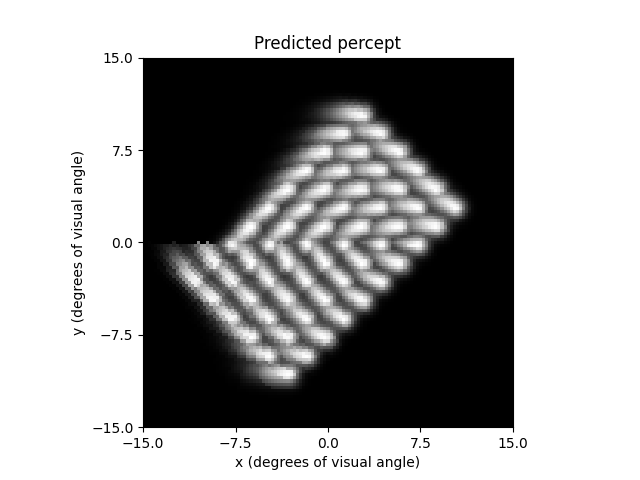 Predicted percept