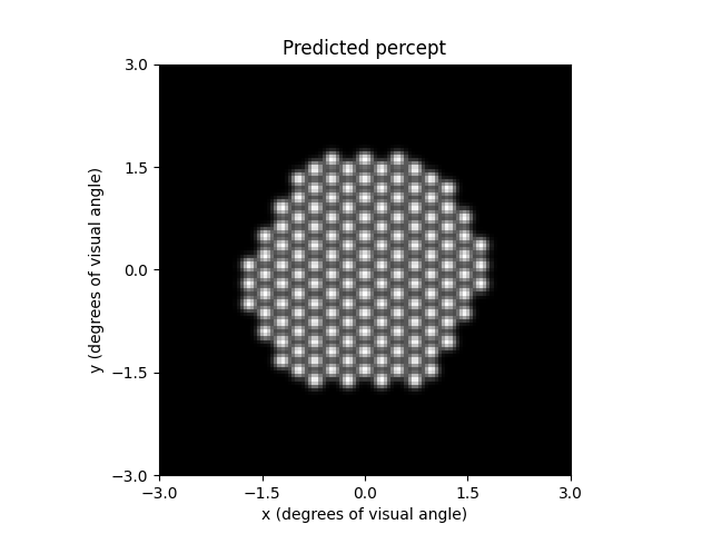 Predicted percept